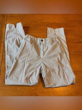 Brandy Melville Blue and White Pinstripe  Pants